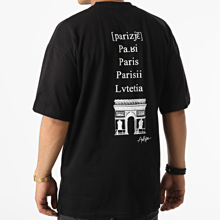 Aarhon - Camiseta AA-9019 Negra
