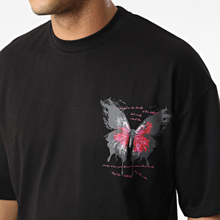 Aarhon - Camiseta AA-9018 Negra