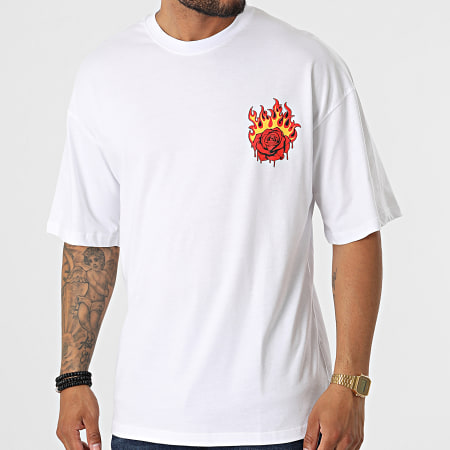 Aarhon - Camiseta TIKA-8023 Blanca