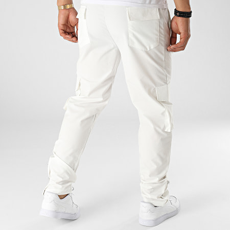 Classic Series - KL-2044-1 Pantaloni cargo bianchi