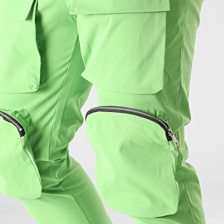 Frilivin - Pantalon Cargo Vert