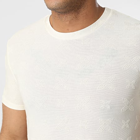Frilivin - Tee Shirt Oversize Blanc Cassé