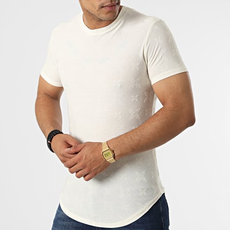 Frilivin - Camiseta oversize Off White