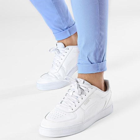 Frilivin - Pantalon Chino Slim Bleu Ciel