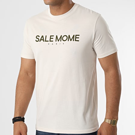Sale Môme Paris - Camiseta Conejo Beige Verde Caqui