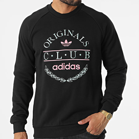 Adidas Originals - Sweat Crewneck Club Logo HR7896 Noir
