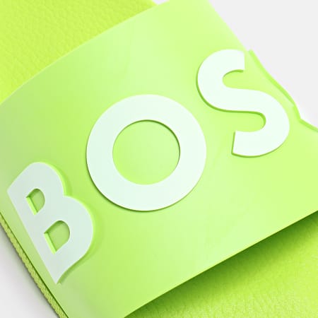 BOSS By Hugo Boss - Claquettes Bay Slide 50471271 Medium Green