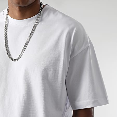 LBO - Lot de 2 Tee Shirts Oversize Large 2567 Noir Blanc