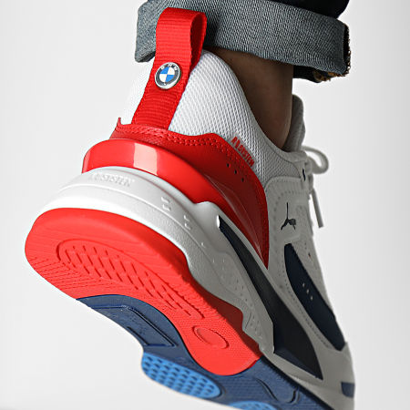 Puma - Baskets BMW MMS RS Fast MS 307027 White Estate Blue Fiery Red