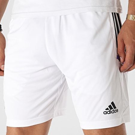 Adidas Sportswear - Pantaloncini da jogging Real Madrid HA2572 Bianco