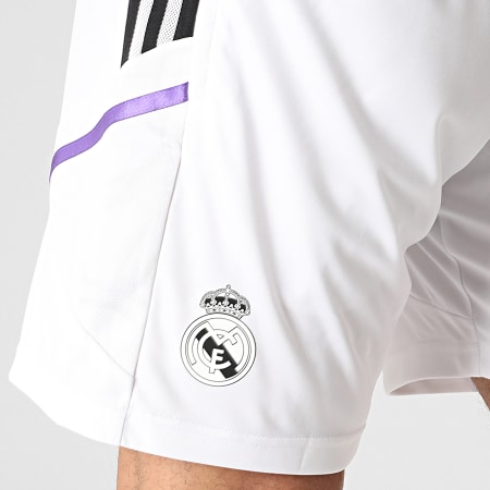 Adidas Sportswear - Short Jogging Real Madrid HA2572 Blanc