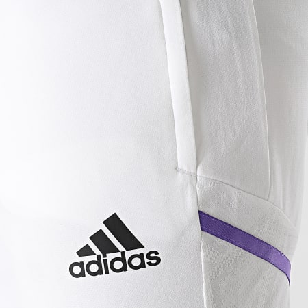 Adidas Sportswear - Pantaloni da jogging bianchi del Real Madrid HG4010