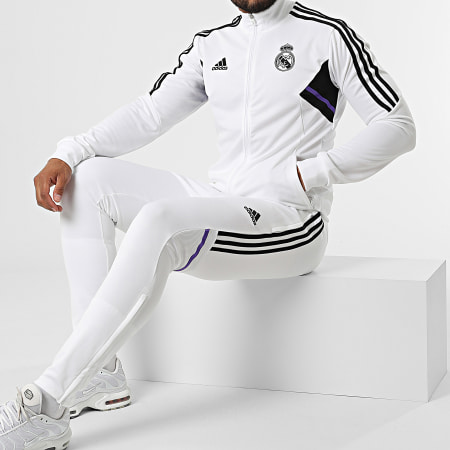 Adidas Performance - Chándal Real Madrid HG4017 Blanco