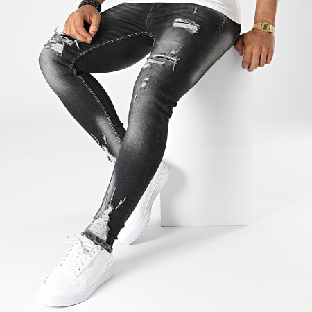 Classic Series - Jean Skinny DHZ-3781 Gris Anthracite