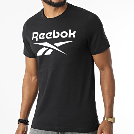 Reebok - Tee Shirt Big Logo HD4222 Noir