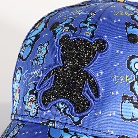 Skr - Cappello a forma di orso blu reale