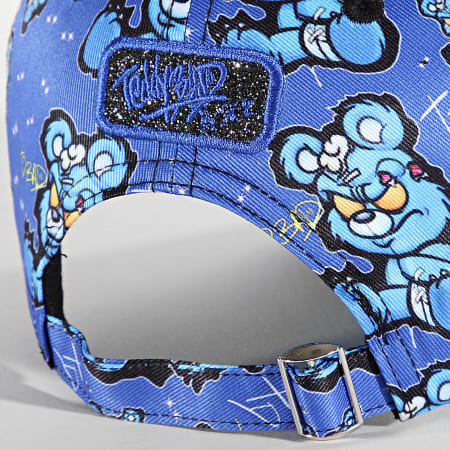 Skr - Cappello a forma di orso blu reale