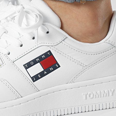 Tommy Jeans - Zapatillas Retro Mujer Zapatillas 1723 Blanco