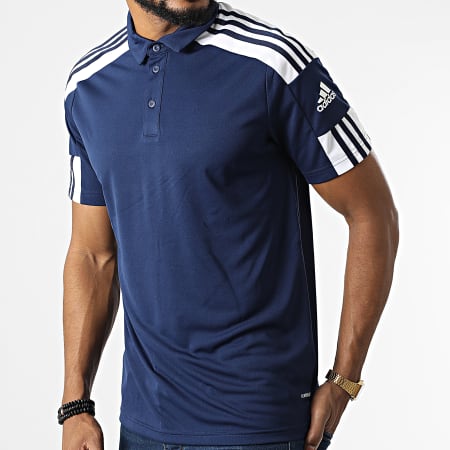 Adidas Sportswear - Polo Manches Courtes De Sport HC6277 Bleu Marine