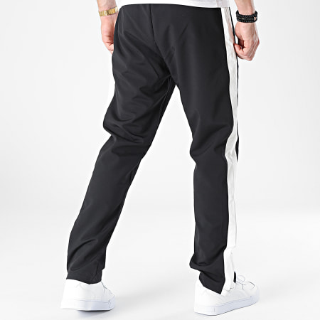 Classic Series - Pantalon Jogging A Bandes SV-001 Noir Blanc