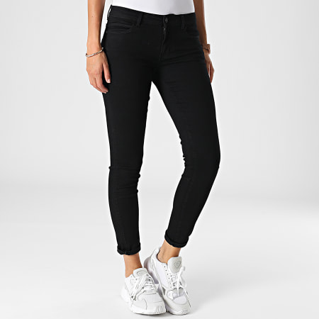 Guess - Skinny Jeans Mujer W2YAJ2 Negro