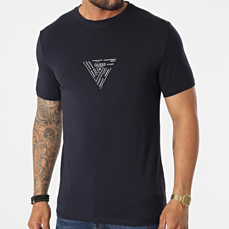 Guess - Camiseta M2YI30-J1311 Azul marino