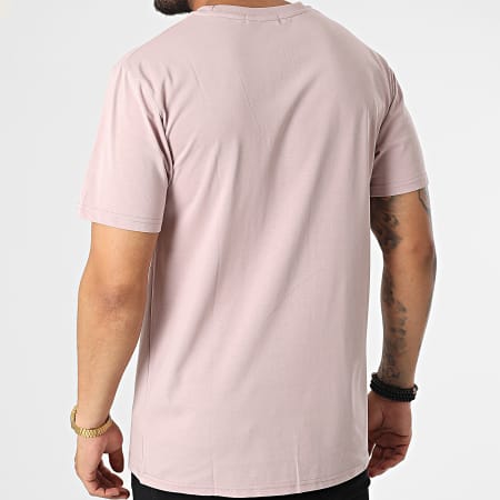 John H - Camiseta Relaxed Fit T8811 Rosa