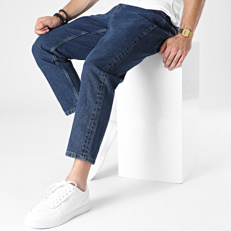 Only And Sons - Avi Beam Blue Carrot Crop Jeans