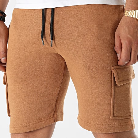 Paname Brothers - Pantalones cortos de jogging Boby C Camel