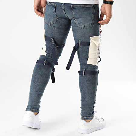 2Y Premium - B6577 Jeans slim Blu Denim