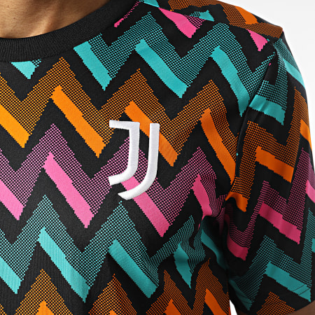 Adidas Sportswear - Maglia da calcio Juventus HB0444 Nero Rosa Blu Arancione