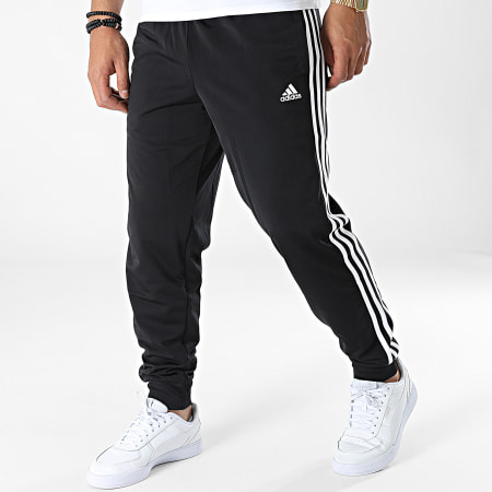 Adidas Performance - H46105 Pantalón de chándal con banda negro