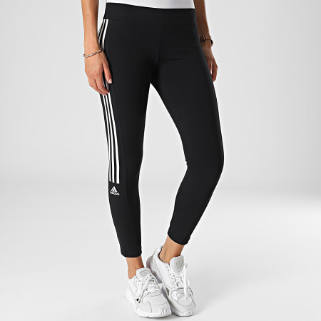 Adidas Sportswear Legging Femme A Bandes HD1725 Noir Ryses