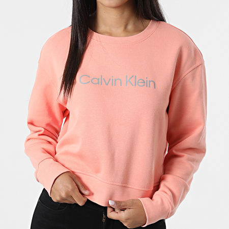 Calvin Klein - Sweat Crewneck Femme W312 Corail