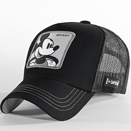 Capslab - Cappello trucker Mickey nero