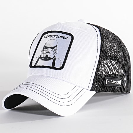 Capslab - Cappello trucker Stormtrooper nero bianco