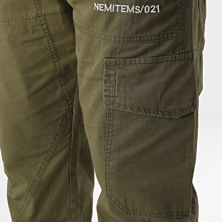 KZR - MK21015 Pantalones Cargo Caqui Verde