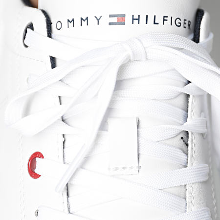 Tommy Hilfiger - Zapatillas Corporate Vulcan Piel 3997 Blanco