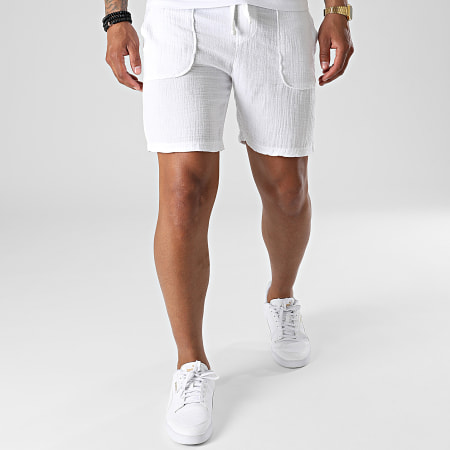 Uniplay - Short Jogging P70 Blanc