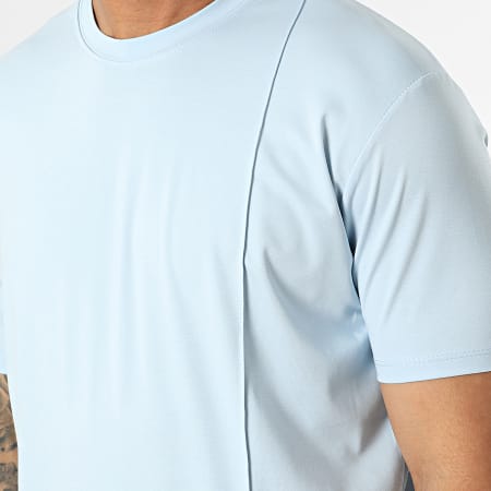 Uniplay - Tee Shirt UY856 Bleu Ciel