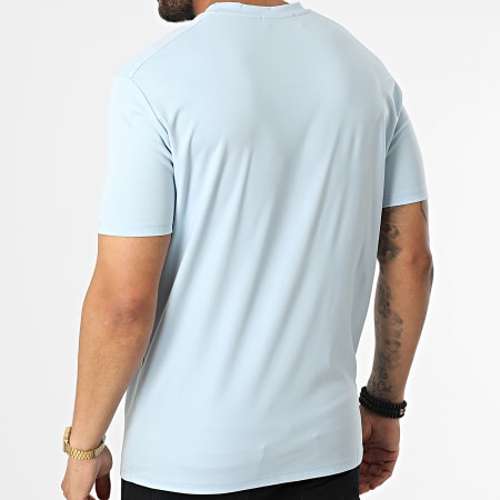 Uniplay - Tee Shirt UY856 Bleu Ciel