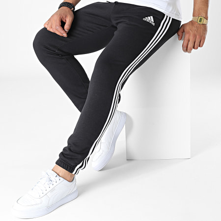 Adidas Sportswear - Pantalon Jogging A Bandes GK8822 Noir