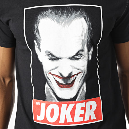 The Joker - Camiseta Portrait Negra