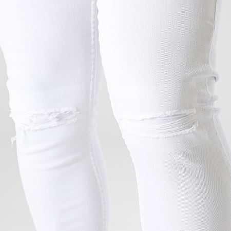 Black Industry - Jeans Slim 212 Bianco
