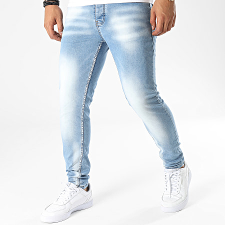 Black Industry - Jeans slim 201 lavaggio blu