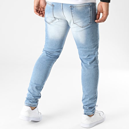 Black Industry - Jeans slim 201 lavaggio blu