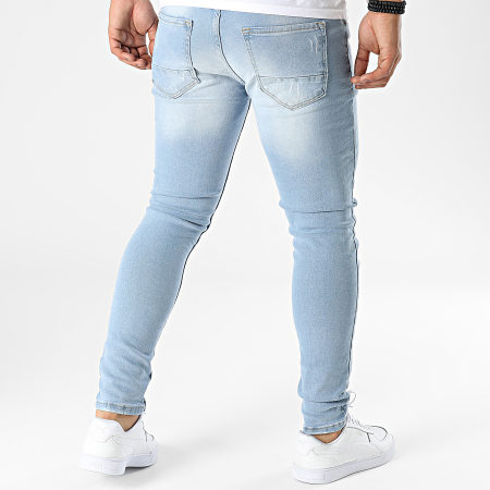 Black Industry - Jeans slim 3305 lavaggio blu