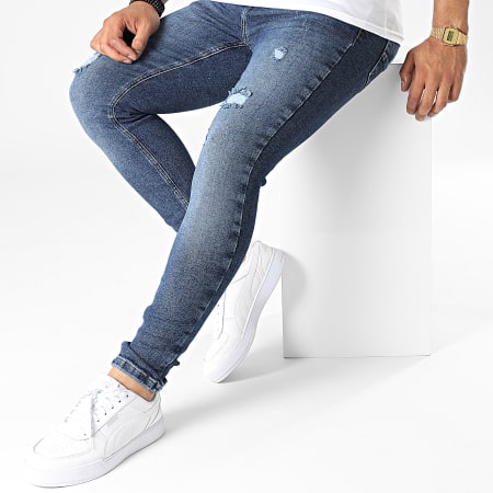 Black Industry - Jeans slim 5497 blu
