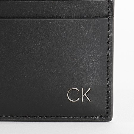 Calvin Klein - Porte-Cartes Smooth CK 0076 Noir