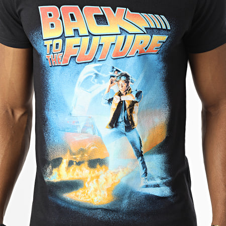 Back To The Future - Tee Shirt Marty Noir